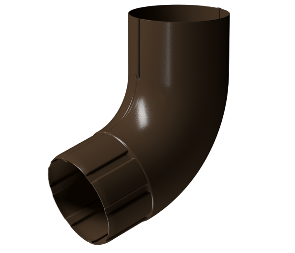 Колено 72° D90 Döcke STAL PREMIUM Каштан, (RAL 8017) купить в Рубцовске