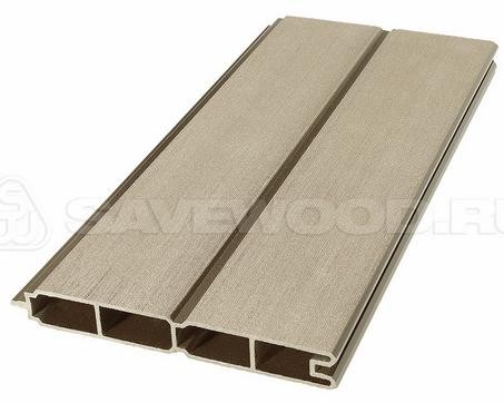 Заборный профиль из ДПК Savewood SW Agger матовый тик купить в Рубцовске