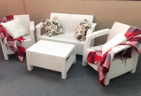 Комплект Yalta Terrace Set белый купить в Рубцовске