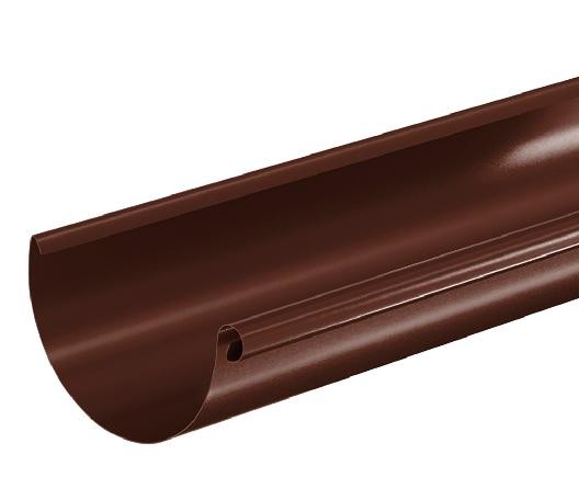 Водосток Aquasistem, система 150/100 - Водосточный желоб 3.00м RAL 8017 Коричневый купить в Рубцовске