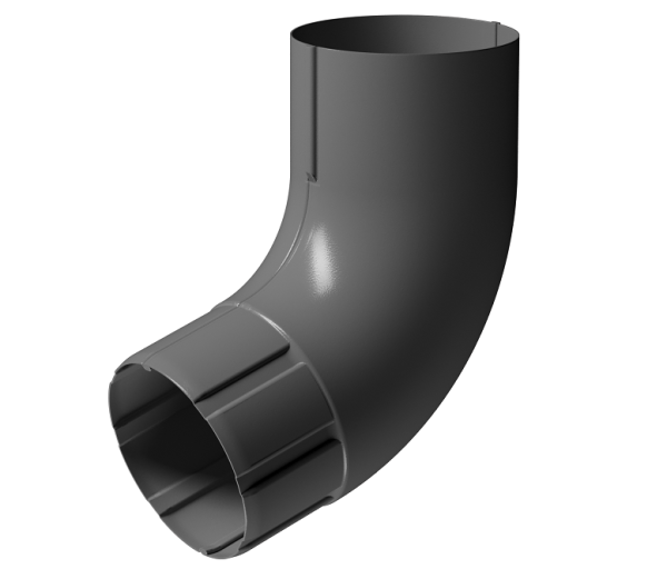 Колено 72° D90 Döcke STAL PREMIUM Графит, (RAL 7024) купить в Рубцовске