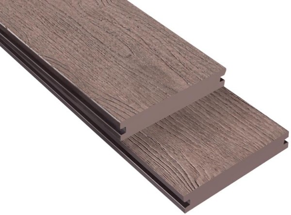 Террасная доска ДПК Outdoor 3D полнотелая NEVADA/CALIFORNIA BROWN коричневая микс купить в Рубцовске