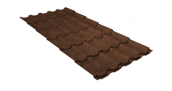 Металлочерепица квинта плюс GL 0,5 Safari Twincolor Brown купить в Рубцовске