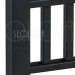 Комплект крышка/юбка для столба SEQUOIA BLACK купить в Рубцовске