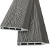 Заборная панель шип-паз EasyDecking Wood-Х 146х20 Серый купить в Рубцовске