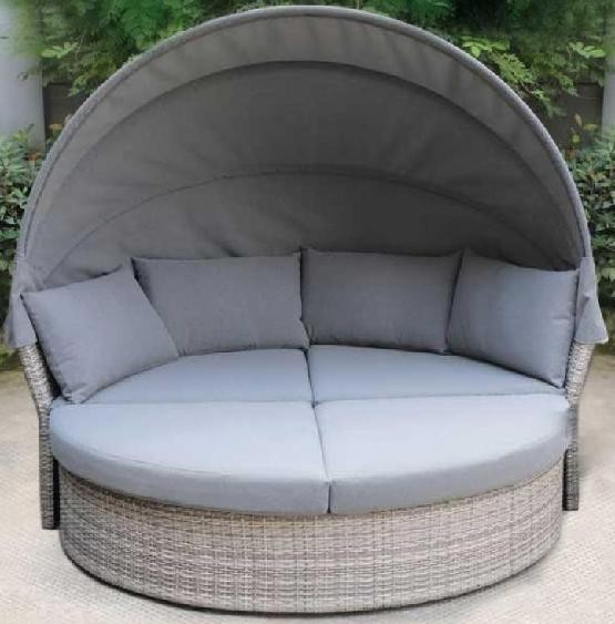 Диван-Трансформер AFINA плетеный из иск. ротанга AFM-325G Grey купить в Рубцовске