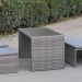 Диван-Трансформер AFINA плетеный из иск. ротанга S330G-W78 Grey купить в Рубцовске