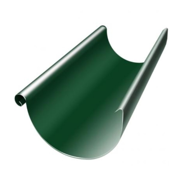 Водосток Grand Line 125x90 – Желоб 3м RAL 6005 купить в Рубцовске