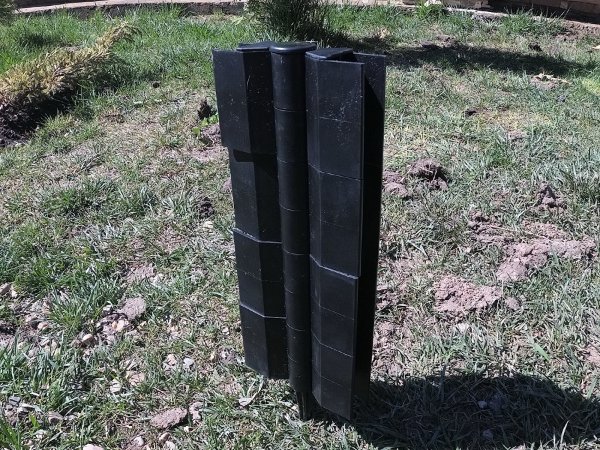 Угловой элемент поворотный, пластиковый от 60° до 300° для доски 300х30 мм из ДПК чёрный Holzhof купить в Рубцовске