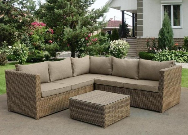 Комплект мебели AFINA плетеной из иск. ротанга YR825B Beige купить в Рубцовске