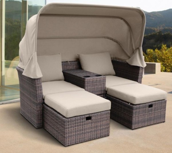 Комплект мебели AFINA плетеной из иск. ротанга AFM-330B Brown купить в Рубцовске