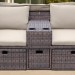 Комплект мебели AFINA плетеной из иск. ротанга AFM-330B Brown купить в Рубцовске