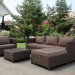 Комплект мебели AFINA плетеной из иск. ротанга YR821A Brown/Beige купить в Рубцовске