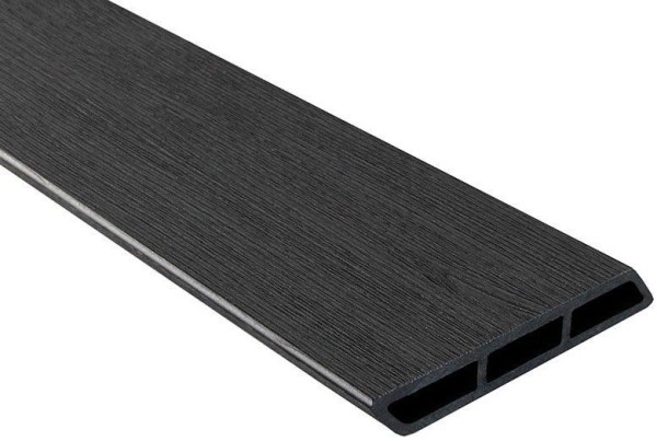 Доска Ромбус 3D ДПК Outdoor STORM BLACK черная купить в Рубцовске