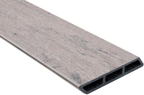 Доска Ромбус 3D ДПК Outdoor STORM GREY серая микс купить в Рубцовске