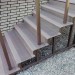 Ступень ДПК Outdoor Havana/Вельвет полнотелая серая  микс купить в Рубцовске