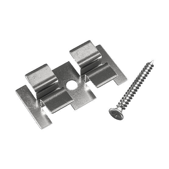 Клипса с саморезом, Grinder шовный монтаж 5 mm купить в Рубцовске