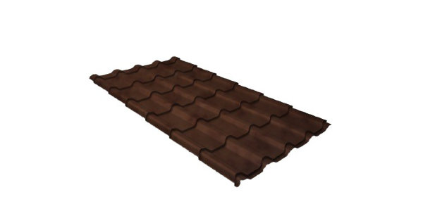 Металлочерепица камея 0,45 Safari Twincolor Brown купить в Рубцовске
