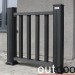 Ограждение из ДПК Outdoor Классик 3D STORM чёрный купить в Рубцовске