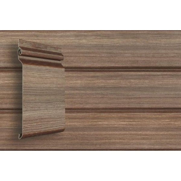 Виниловый сайдинг Grand Line Natural-Брус Tundra - Кедр купить в Рубцовске