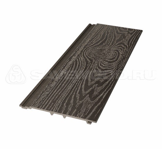 Сайдинг из дпк savewood sw-cedrus тангенциальный распил темно-коричневый купить в Рубцовске