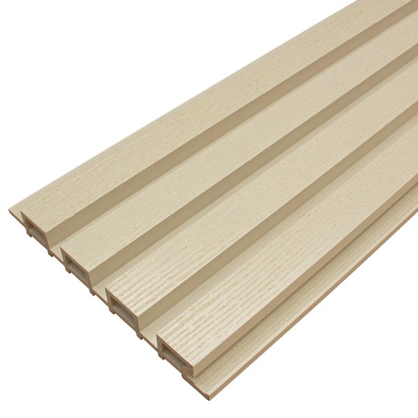 Фасадная доска из ДПК Faynag Wood Рейка Слоновая кость купить в Рубцовске