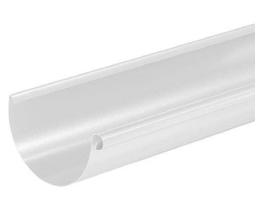 Водосток Aquasistem, система 125x90 - Водосточный желоб 3.00м RR 20 Белый купить в Рубцовске