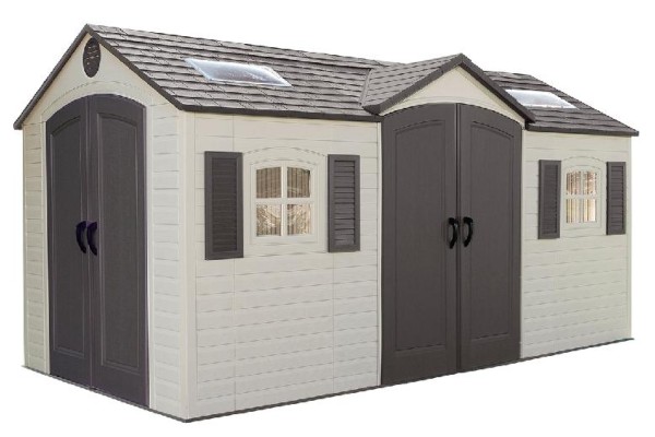 Сарай пластиковый LifeTime 15x8 DD купить в Рубцовске