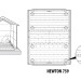 Сарай пластиковый Newton 759 купить в Рубцовске