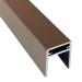 П-профиль Алюминиевый EasyDecking 35x25 Венге купить в Рубцовске