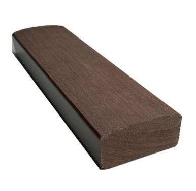 Лавочный брус Ecodecking Некст полнотелый брашированный 70х35 шоколад купить в Рубцовске