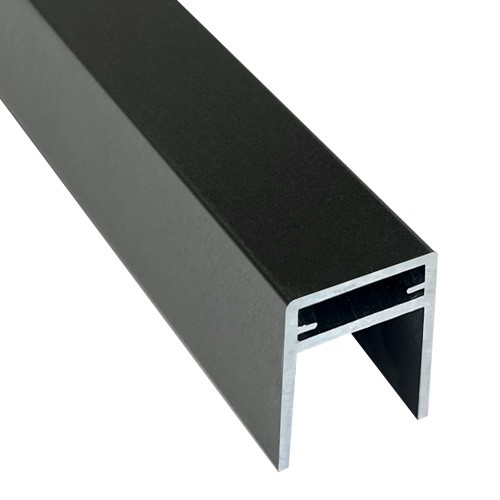 П-профиль Алюминиевый EasyDecking 35x25 Черное дерево купить в Рубцовске