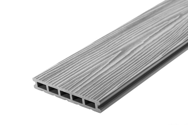 Террасная доска из ДПК RusDecking Unodeck Mogano - Серый купить в Рубцовске