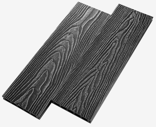 Террасная доска из ДПК RusDecking Unodeck Vintage - Графит купить в Рубцовске
