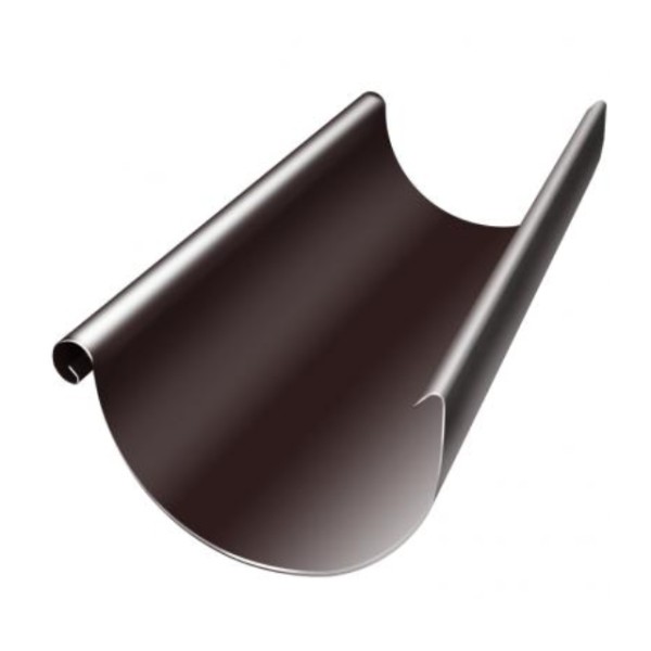 Водосток Grand Line 125x90 – Желоб 3м RAL 8017 купить в Рубцовске