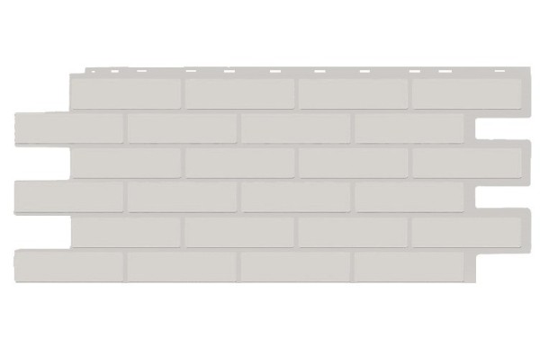 Фасадная панель T-Siding Кирпич Модерн Эко Уайт купить в Рубцовске